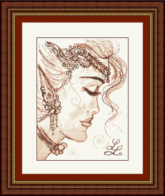 click here to view larger image of Fae Face (Sepia Collection 2) (chart)