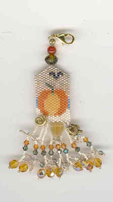 click here to view larger image of Salty Halloween Fob (button-bead kit)