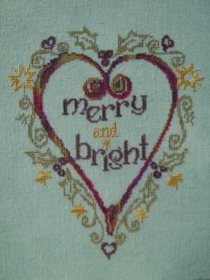 click here to view larger image of Merry and Bright (chart)
