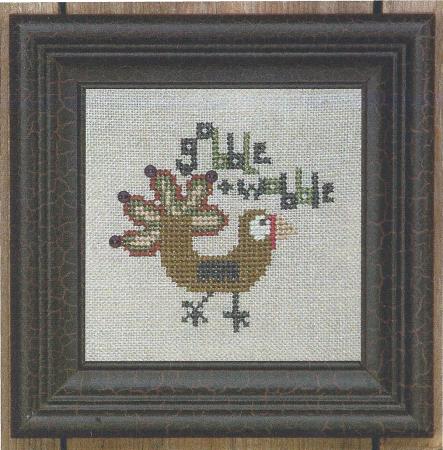 click here to view larger image of Gobble Wobble (counted cross stitch kit)