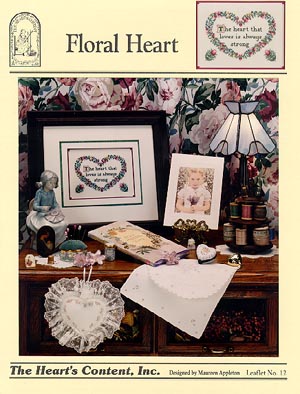 click here to view larger image of Floral Heart, The (chart)
