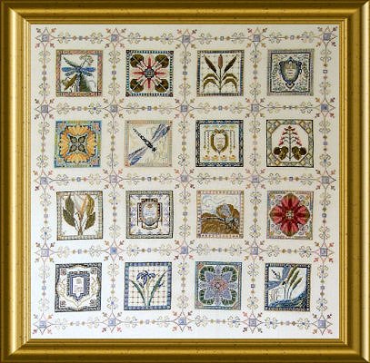 click here to view larger image of Waterlily Pond Quilt (chart)