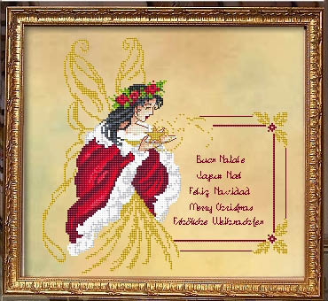 click here to view larger image of Fairy Christmas Greetings (chart)