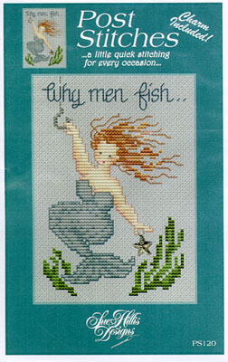 click here to view larger image of Why Men Fish w/charm - Sue Hillis (chart)