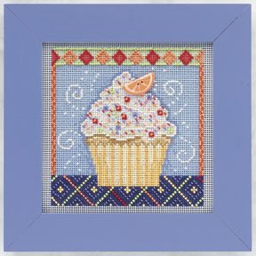 click here to view larger image of Vanilla Cupcake (counted cross stitch kit)