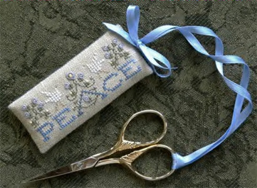 click here to view larger image of Peace Scissors Tag (chart)