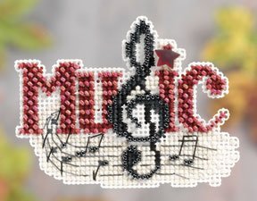 click here to view larger image of Music (2011) (counted cross stitch kit)