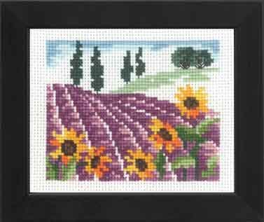 click here to view larger image of Lavender Meadow (counted cross stitch kit)