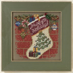 click here to view larger image of Holiday Stocking (2011) (counted cross stitch kit)