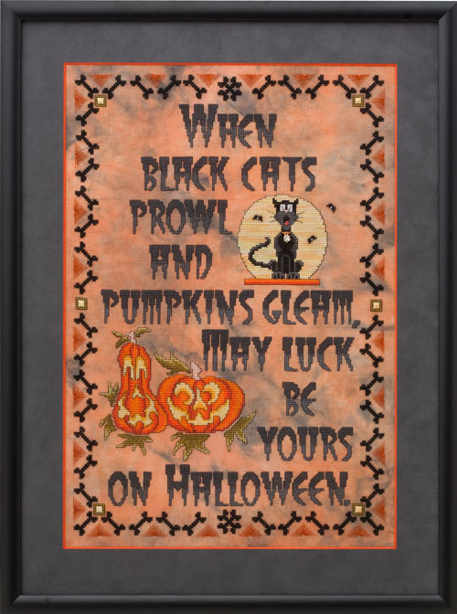 click here to view larger image of Halloween Luck (chart)