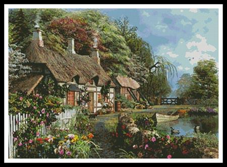 click here to view larger image of Riverside Home in Bloom  (Dominic Davison) (chart)