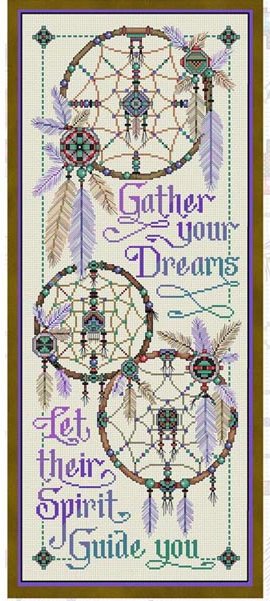 click here to view larger image of Gather Your Dreams (chart)