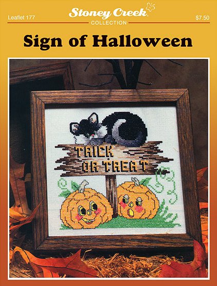 click here to view larger image of Sign of Halloween (chart)