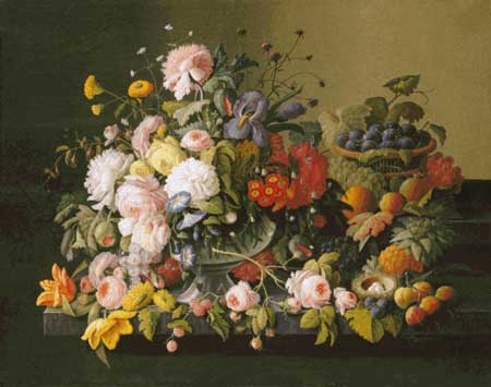 click here to view larger image of Still Life -  Flowers and Fruits (chart)
