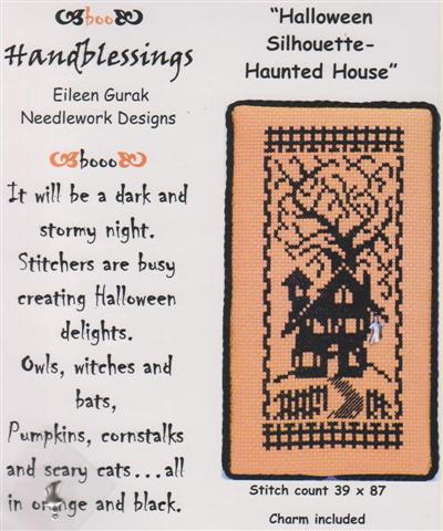 click here to view larger image of Halloween Silhouette- Haunted House ()