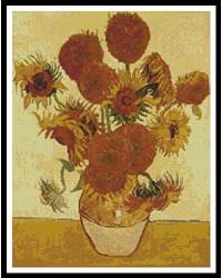click here to view larger image of Fourteen Sunflowers  (Vincent van Gogh) (chart)
