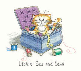 click here to view larger image of Little Sew and  Sew - Cats Rule (chart)