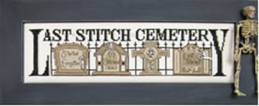 click here to view larger image of Charmed Last Stitch Cemetary ()