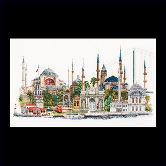 click here to view larger image of Istanbul  - Linen (counted cross stitch kit)