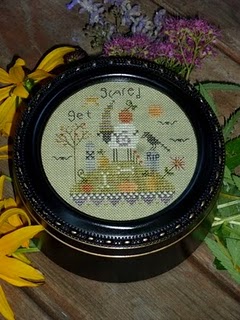 click here to view larger image of Get Scared (counted cross stitch kit)
