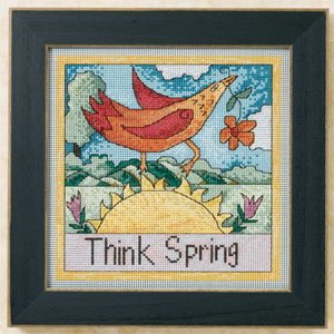 click here to view larger image of Think Spring  (2011) (counted cross stitch kit)