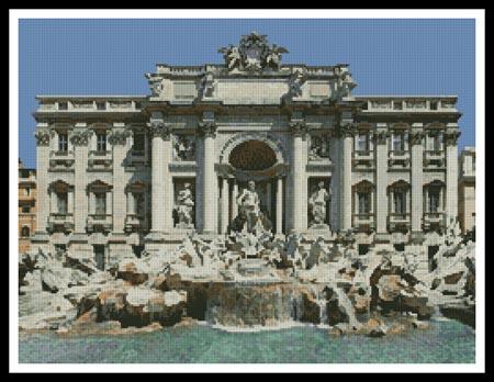 click here to view larger image of Trevi Fountain Photo (chart)