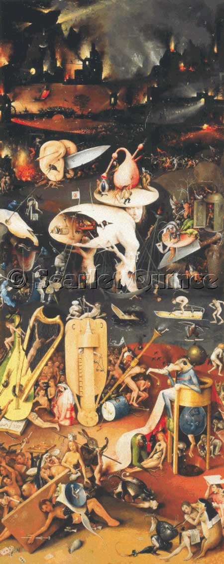 click here to view larger image of Garden of Earthly Delights, The (Detail) (chart)