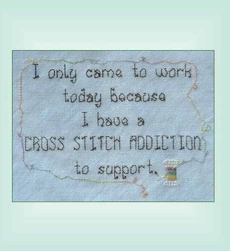 click here to view larger image of Cross Stitch Addiction - XS202 (chart)