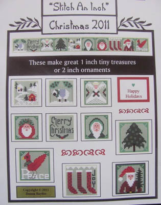 click here to view larger image of Stitch an Inch - Christmas 2011 (chart)