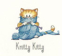 click here to view larger image of Knitty Kitty - Cats Rule (chart only) (chart)