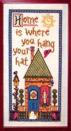 click here to view larger image of Home Is Where You Hang Your Hat (chart)