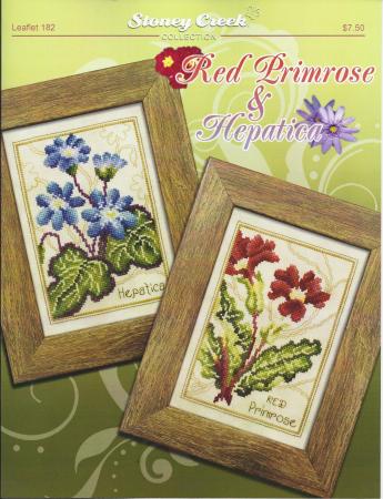 click here to view larger image of Red Primrose and Hepatica (chart)