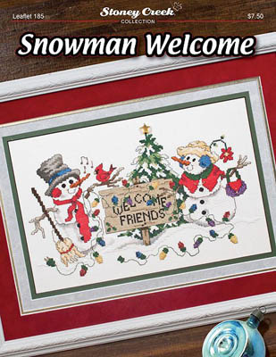 click here to view larger image of Snowman Welcome (chart)