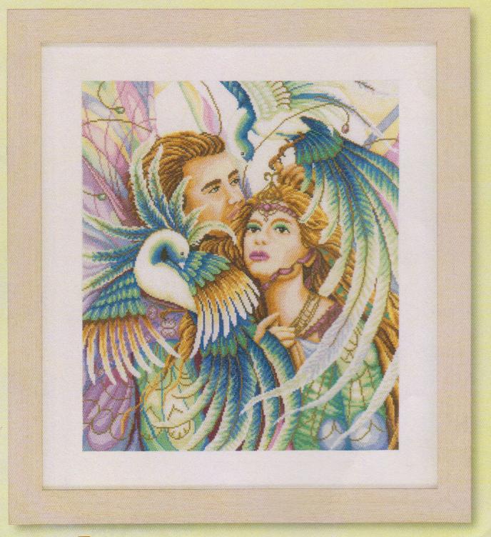click here to view larger image of Birds of Paradise 27ct (counted cross stitch kit)