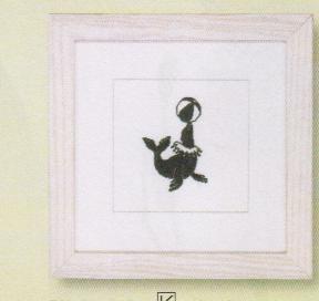 click here to view larger image of Seal (counted cross stitch kit)
