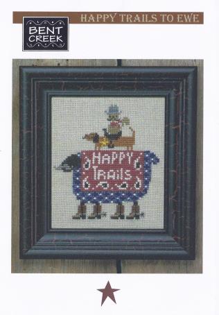 click here to view larger image of Happy Trails To Ewe (counted cross stitch kit)