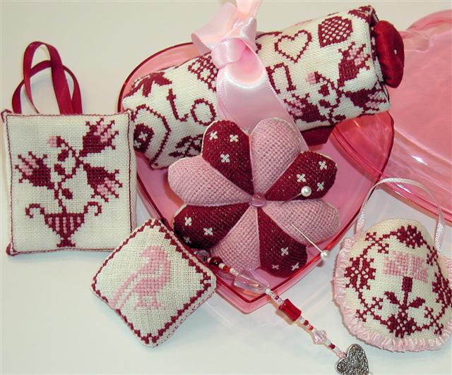 click here to view larger image of Simple Gifts - Hearts  (chart)