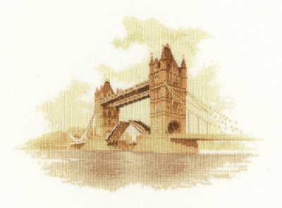 click here to view larger image of Tower Bridge - Watercolors (chart)
