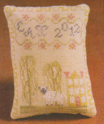 click here to view larger image of Yellow House Pin Cushion (chart)
