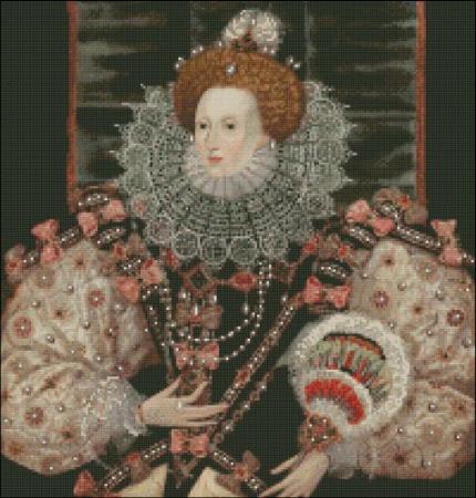 click here to view larger image of Queen Elizabeth I (chart)