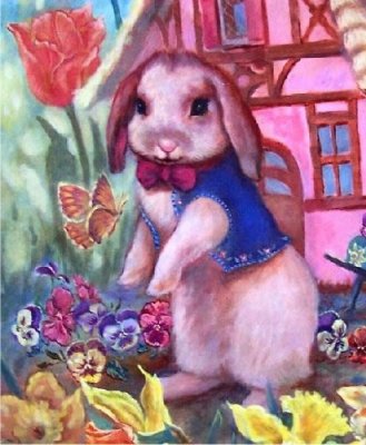 click here to view larger image of Easter Bunny Quick Stitch (chart)
