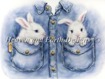click here to view larger image of Pocket Bunnies (chart)
