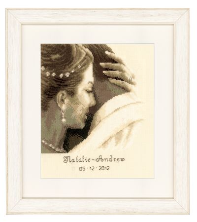 click here to view larger image of Couple (counted cross stitch kit)