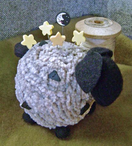 click here to view larger image of Over the Moon for Ewe Pincushion Kit (accessory)