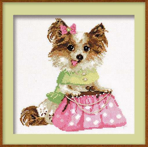 click here to view larger image of Chihuaha (counted cross stitch kit)