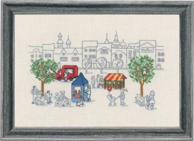 click here to view larger image of Square (counted cross stitch kit)