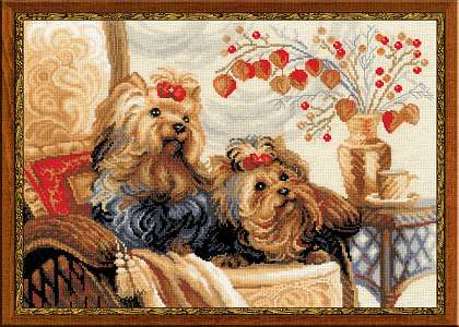 click here to view larger image of Pets (counted cross stitch kit)