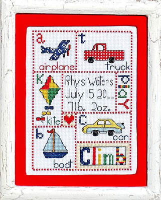 click here to view larger image of Patchwork Baby Boy (chart)