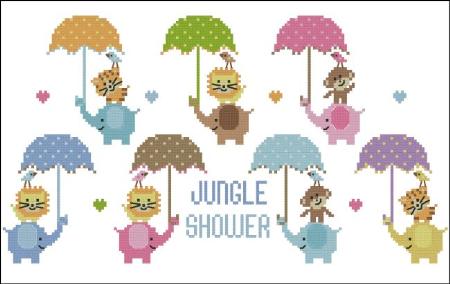 click here to view larger image of Jungle Shower (chart)