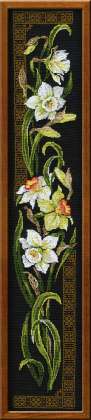 click here to view larger image of Daffodils (counted cross stitch kit)